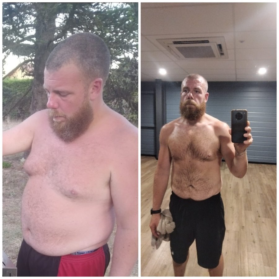 Transformation avant/après 2